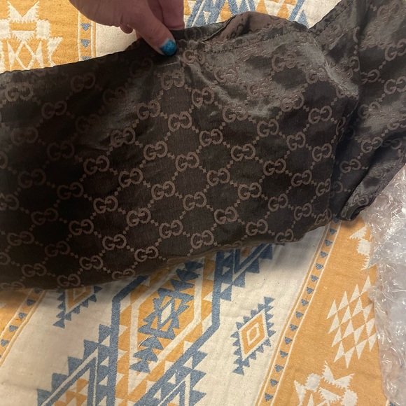 GUCCI - Boston Bag with iconic Sherry Line logo - Picture 14 of 16